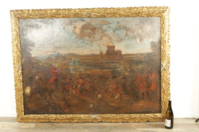 Lot 833 - AN 18TH CENTURY DUTCH OIL PAINTING AFTER JAN WYCK