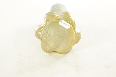 Lot 15 - AN ART NOUVEAU LOETZ TYPE IRIDESCENT GLASS VASE