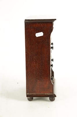 Lot 920 - A 19TH CENTURY OAK SPICE CABINET