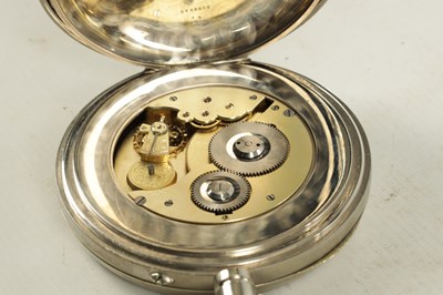 Lot 988 - A 20TH CENTURY GOLIATH SIZED NICKEL CASED POCKET WATCH
