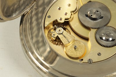 Lot 988 - A 20TH CENTURY GOLIATH SIZED NICKEL CASED POCKET WATCH