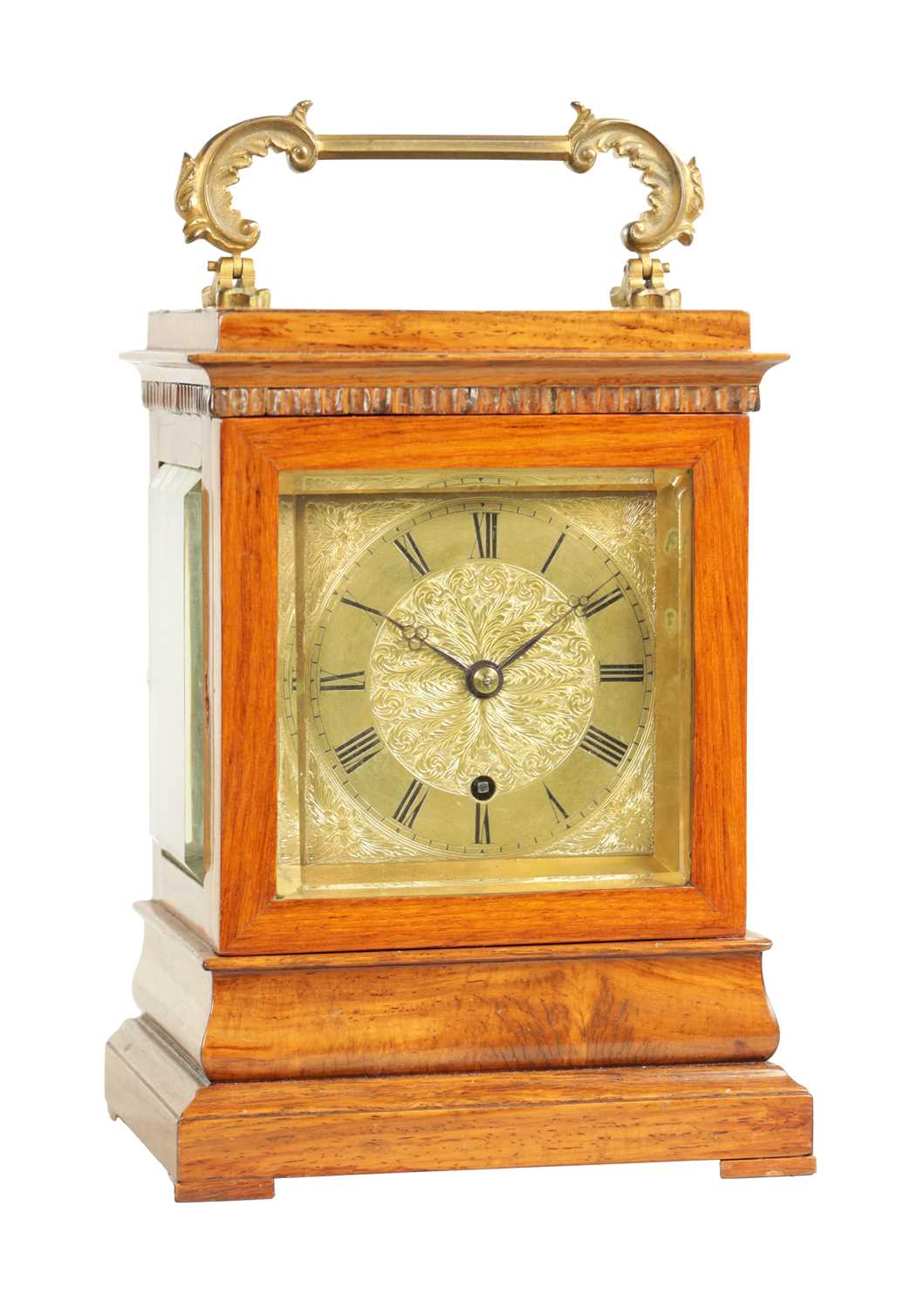 Lot 984 - A FINE REGENCY ROSEWOOD ENGLISH FUSEE