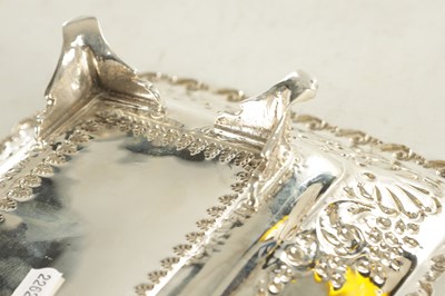 Lot 473 - AN EDWARD VII SILVER FRUIT DISH