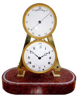 Lot 779 - A MONTH DURATION SKELETON TABLE REGULATOR BY...