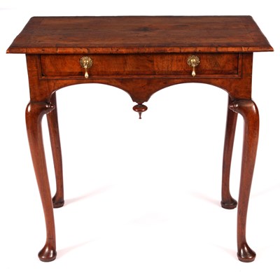 Lot 690 - A fine Queen Anne Walnut and Yew-wood cross...