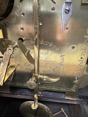 Lot 1144 - FRENCH, ROYAL EXCHANGE, LONDON. A MAGNIFICENT LATE GEORGE III ORMOLU MOUNTED MUSICAL BRACKET CLOCK