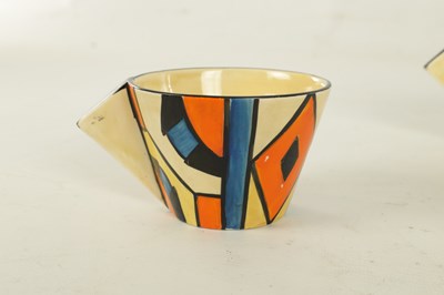 Lot 84 - AN EARLY 20TH CENTURY CLARICE CLIFF PART TEA SERVICE