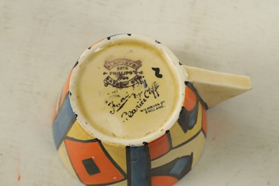 Lot 84 - AN EARLY 20TH CENTURY CLARICE CLIFF PART TEA SERVICE
