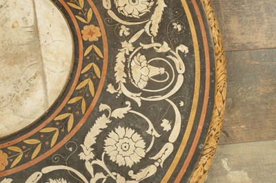 Lot 652 - AN EARLY 19TH CENTURY ITALIAN SCAGLIOLA TABLE TOP