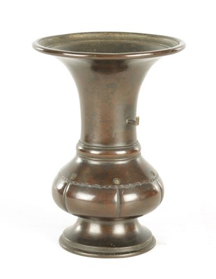 Lot 231 - A 19TH CENTURY CHINESE BRONZE VASE