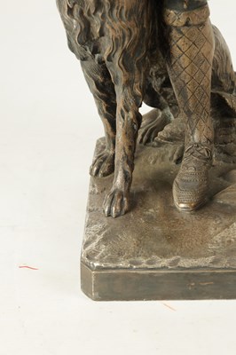 Lot 804 - A 19TH CENTURY SILVERED BRONZE SCULPTURE OF PRINCE ALBERT BY WILLIAM THEED THE YOUNGER