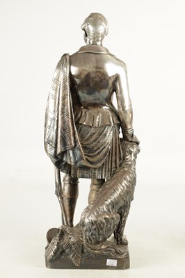 Lot 804 - A 19TH CENTURY SILVERED BRONZE SCULPTURE OF PRINCE ALBERT BY WILLIAM THEED THE YOUNGER