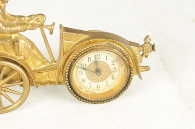 Lot 977 - A LATE 19TH CENTURY ENGLISH NOVELTY DESK CLOCK