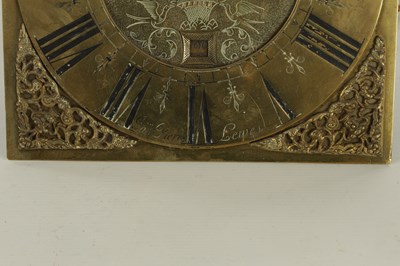 Lot 1161 - SAM PIERCE, LEWES. AN EARLY 18TH CENTURY 30-HOUR LONGCASE CLOCK MOVEMENT