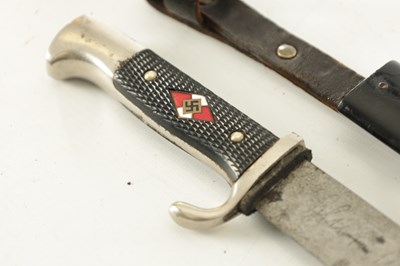 Lot 532 - A WORLD WAR II GERMAN NAZI HITLER YOUTH DAGGER