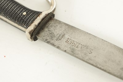 Lot 532 - A WORLD WAR II GERMAN NAZI HITLER YOUTH DAGGER