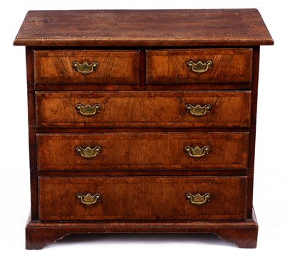 Lot 848 - A GOOD SMALL EARLY 18TH CENTURY COUNTRY MADE...