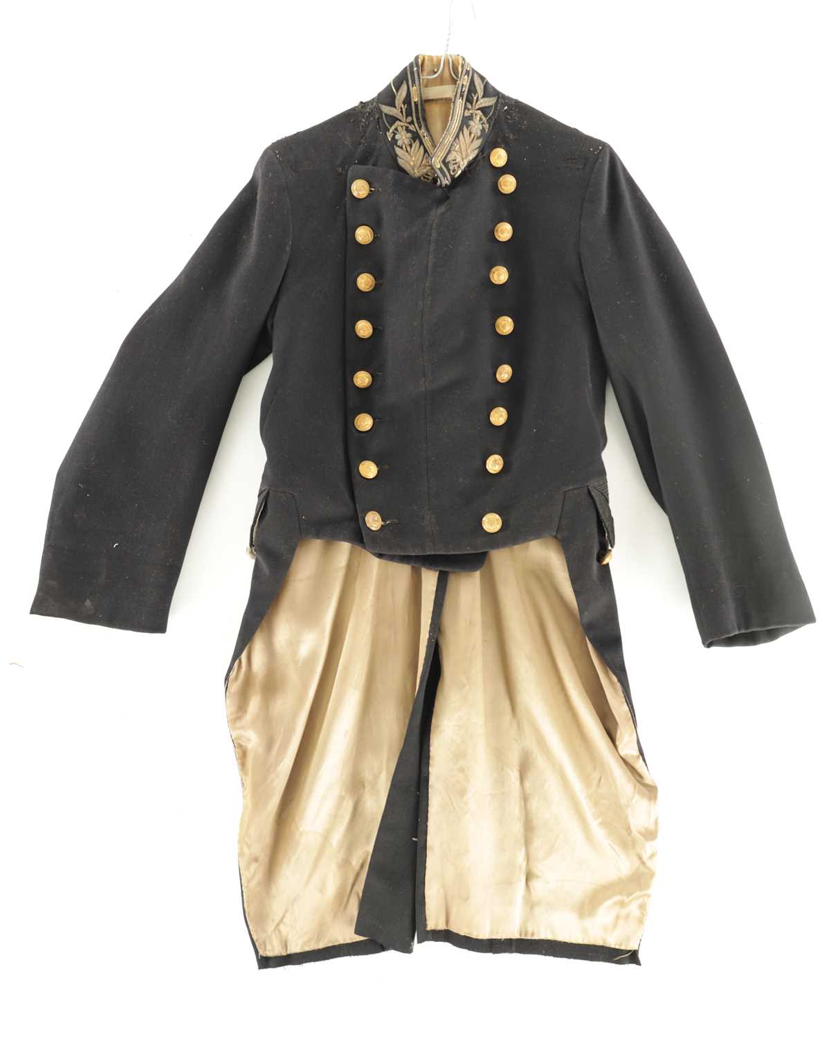 Lot 526 - A JAPANESE NAVAL OFFICER'S TAILCOAT