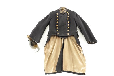 Lot 526 - A JAPANESE NAVAL OFFICER'S TAILCOAT
