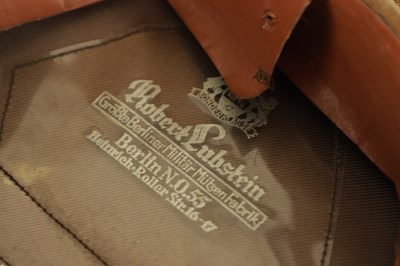 Lot 554 - A VERY RARE GERMAN WW2 OSTMINISTERIUM GOVERNMENT OFFICIALS VISOR CAP