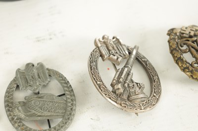 Lot 557 - A COLLECTION OF SIX WWII NAZI GERMAN BADGES