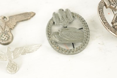 Lot 557 - A COLLECTION OF SIX WWII NAZI GERMAN BADGES