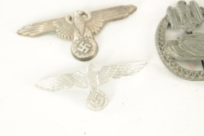 Lot 557 - A COLLECTION OF SIX WWII NAZI GERMAN BADGES