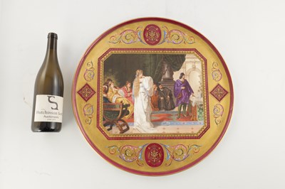 Lot 35 - A FINE LATE 19TH CENTURY ‘VIENNA’ OVERSIZED PORCELAIN PLAQUE SIGNED F. KOLLER