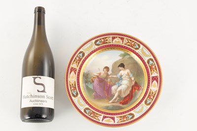 Lot 72 - A LATE 19TH CENTURY ‘VIENNA’ CABINET PLATE