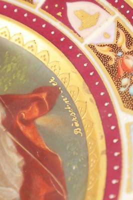 Lot 72 - A LATE 19TH CENTURY ‘VIENNA’ CABINET PLATE