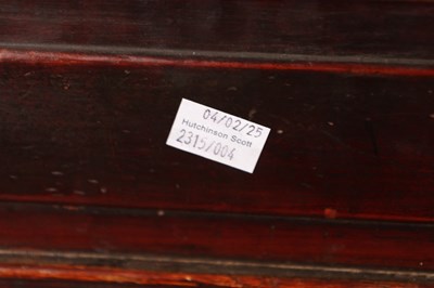 Lot 261 - AN 18TH CENTURY CHINESE STAINED SOFTWOOD ALTER TABLE