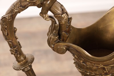Lot 926 - A LARGE 19TH CENTURY FRENCH BRONZE EWER
