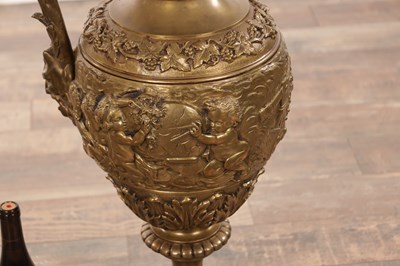 Lot 926 - A LARGE 19TH CENTURY FRENCH BRONZE EWER