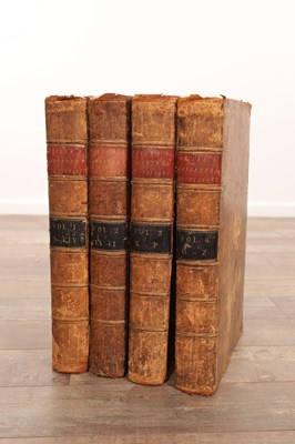 Lot 708 - A VOLUME OF FOUR MILLERS GARDENERS DICTIONARY
