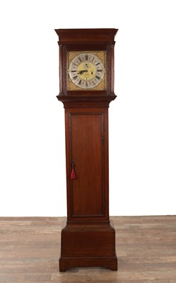 Lot GABRIEL SMITH, NAMPTWICH, (NANTWICH) A GEORGE II OAK CASED LONGCASE CLOCK