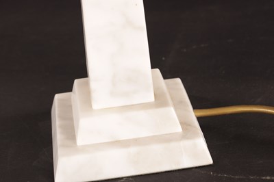 Lot 922 - AN ART DECO FIGURAL TABLE LAMP