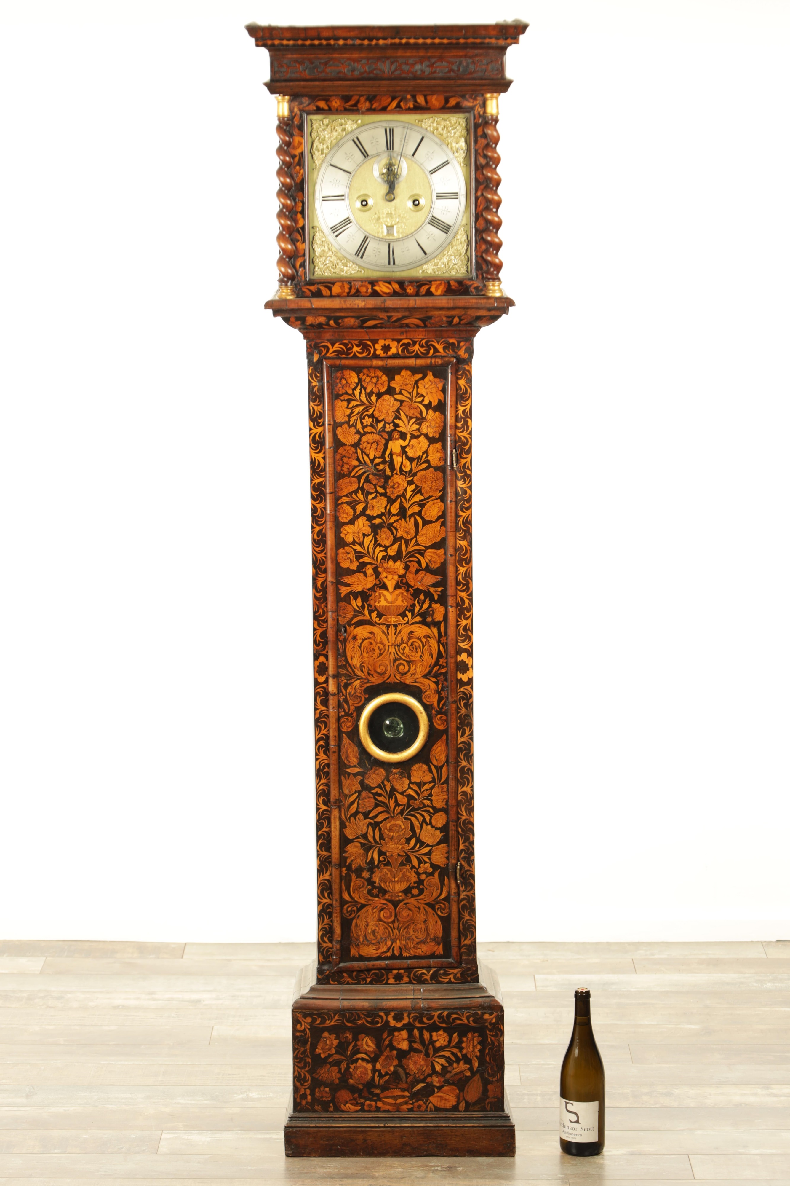 THOMAS LUMPKIN LONDON A WILLIAM AND MARY WALNUT AND Thomas lumpkin london a william and mary walnut and