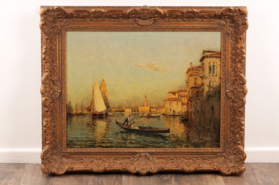 Lot 1031 - ANTOINE BOUVARD (1870 - 1956) OIL ON CANVAS