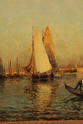 Lot 1031 - ANTOINE BOUVARD (1870 - 1956) OIL ON CANVAS