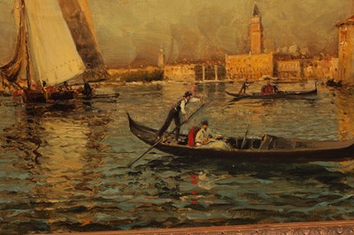 Lot 1031 - ANTOINE BOUVARD (1870 - 1956) OIL ON CANVAS