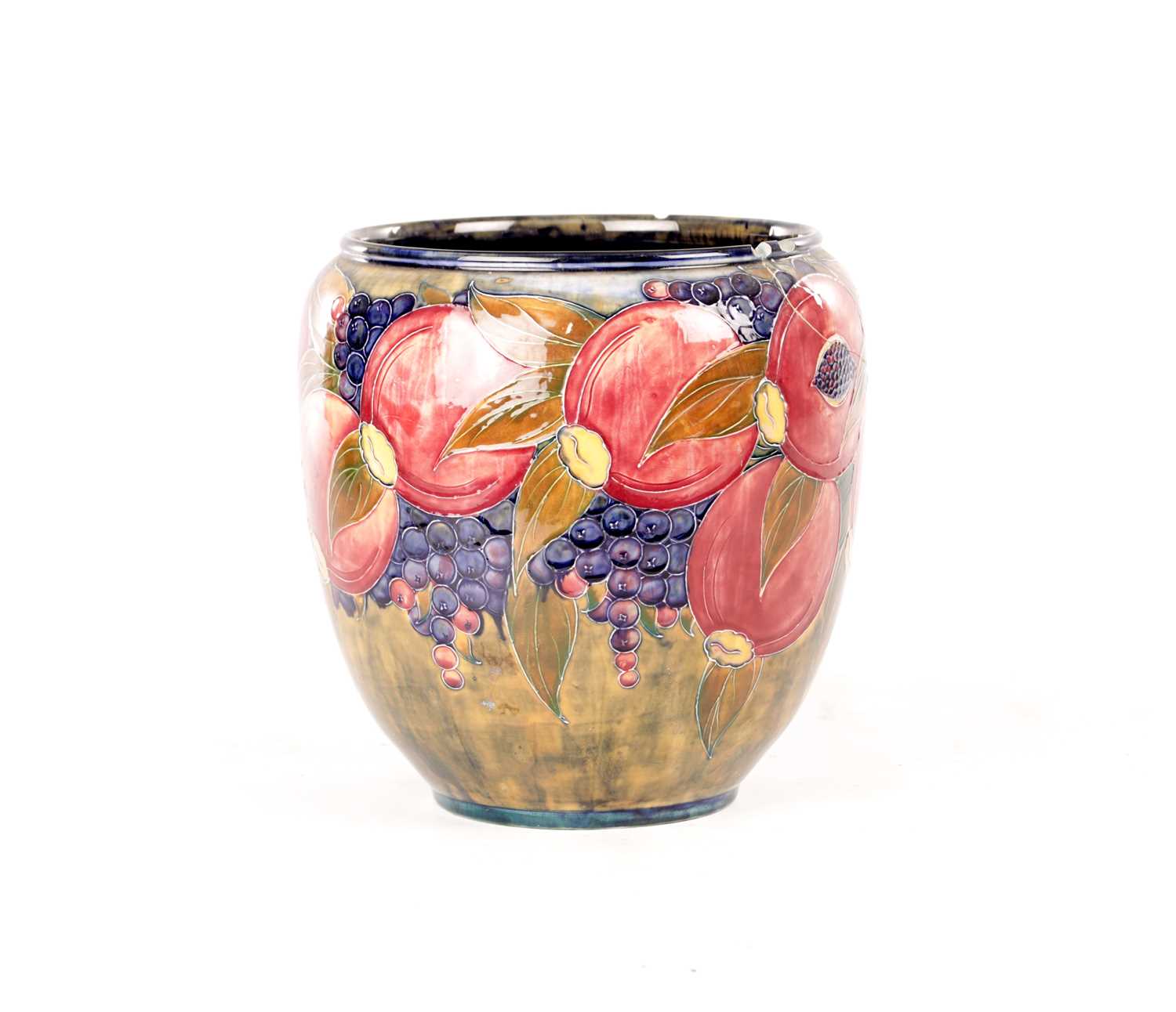 Lot 56 - A 20TH CENTURY MOORCROFT JARDINIERE