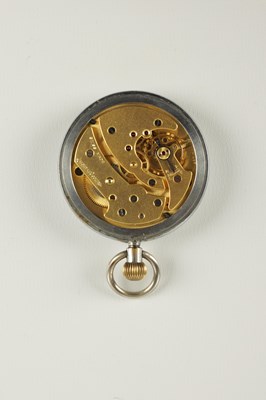 Lot 1419 - A WWII MILITARY ISSUE JAEGER-LECOULTRE OPEN FACED POCKET WATCH