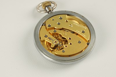 Lot 1419 - A WWII MILITARY ISSUE JAEGER-LECOULTRE OPEN FACED POCKET WATCH