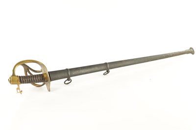 Lot 662 - A 19TH CENTURY FRENCH OFFICERS SWORD