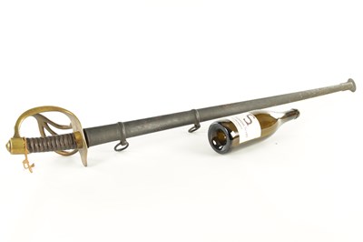 Lot 662 - A 19TH CENTURY FRENCH OFFICERS SWORD