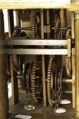 Lot 1633 - A 17TH CENTURY ENGLISH LANTERN CLOCK