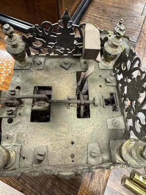 Lot 1633 - A 17TH CENTURY ENGLISH LANTERN CLOCK