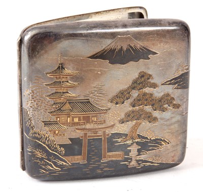 Lot 109 - AN EARLY 20th CENTURY JAPANESE SILVER AND...