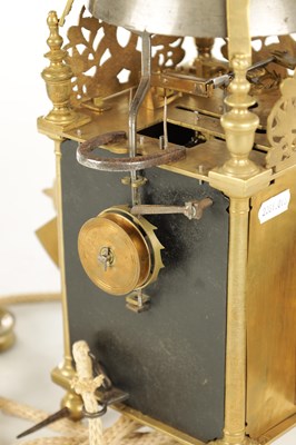 Lot 1627 - JOHN EBSWORTH, LONDINI. A 17TH CENTURY WINGED LANTERN CLOCK