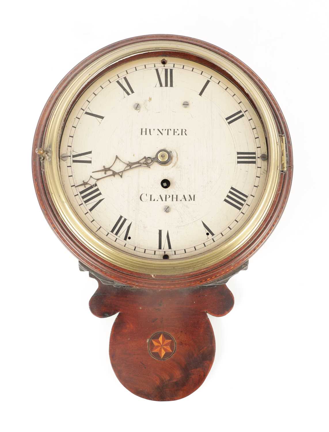 Salt Box Clock Lot 1539 - HUNTER, CLAPHAM (NORTH YORKSHIRE) A GEORGE